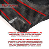 For 2018 - 2020 Toyota Camry 2.5L / 4-Cylinder Engine Cover Trim- Real Carbon Fiber