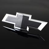 For 2022+ Chevrolet Refreshed Silverado 1500 Bowtie Front Grille Black Emblem