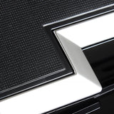For 2022+ Chevrolet Refreshed Silverado 1500 Bowtie Front Grille Black Emblem