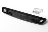 JDM Style Front License Plate Holder Relocation Bracket -Carbon Fiber Look