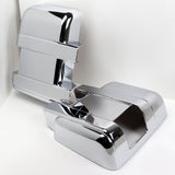 Side View Mirror Covers Cap For 2008 - 2016 Ford F-250 F-350 F-450 F-550 Super Duty -Chrome ABS W/ Turn Signal Hole