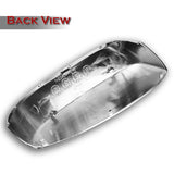 Side View Top Half Mirror Covers Cap For 2007 - 2013 Chevrolet Silverado Tahoe / GMC Sierra -Chrome ABS