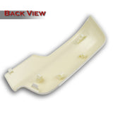 For 2019 - 2026 Dodge RAM 1500 Side View Top Half Mirror Covers Cap Replacement With Turn Signal Hole -White ABS