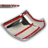 Side View Tow Mirror Covers Cap For 2016 - 2024 Nissan Titan XD-Chrome ABS W/ Turn Signal Cut