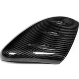 Side View Mirror Covers Cap Trim For 2018-2023 Kia Stinger -Real Carbon Fiber