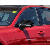 Side View Mirror Covers Cap Trim For 2018-2023 Kia Stinger -Real Carbon Fiber