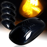 5pcs Smoke Lens LED Cab Roof Running Lights For Trucks & SUVs –Amber Strobe Warning