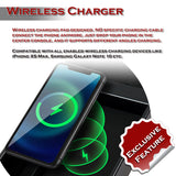 For 2007 - 2019 Toyota Tundra / Sequoia Center Console Organizer Tray Armrest Storage Box With Wireless Charger And USB Ports