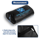 X2 Blue Embroidery Car Neck Rest Pillow Headrest Cushion JP JUNCTION PRODUCE VIP