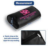 X2 Pink Embroidery Car Neck Rest Pillow Headrest Cushion JP JUNCTION PRODUCE VIP