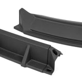 STP-Style For 2022 - 2024 Ford Maverick Front Bumper Splitter Spoiler Lip 5PCS -Unpainted Matte Black