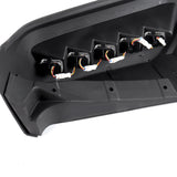 W-power STP-Style For 2014-2021 Toyota Tundra Front Bumper Lower Lip Splitter With LED Sequential Light -Unpainted Matte Black
