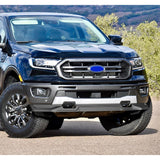 STP-Style For 2019 2020 2021 2022 2023 Ford Ranger Front Bumper Lip Splitter -Unpainted Matte Black