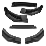 STP-Style For 2019 2020 2021 2022 2023 Ford Ranger Front Bumper Lip Splitter -Unpainted Matte Black