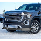 STP-Style For 2019 2020 2021 GMC Sierra 1500 Front Bumper Lip Splitter -Unpainted Matte Black