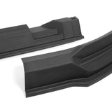 STP-Style For 2019 2020 2021 GMC Sierra 1500 Front Bumper Lip Splitter -Unpainted Matte Black