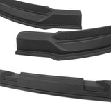 STP-Style For 2019 2020 2021 GMC Sierra 1500 Front Bumper Lip Splitter -Unpainted Matte Black