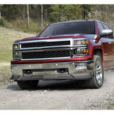 STP-Style For 2014-2015 Chevrolet Chevy Silverado 1500 Front Bumper Lower Lip Splitter -Unpainted Matte Black