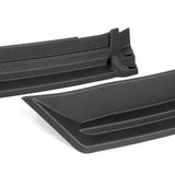 STP-Style For 2014-2015 Chevrolet Chevy Silverado 1500 Front Bumper Lower Lip Splitter -Unpainted Matte Black