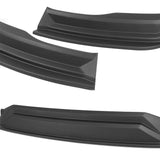 STP-Style For 2019-2024 Dodge Ram 1500 Trucks Front Bumper Lower Lip Splitter -Unpainted Matte Black