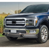 STP-Style For 2024 2025 2026 Ford F150 F-150 Front Bumper Lower Lip Splitter -Unpainted Matte Black