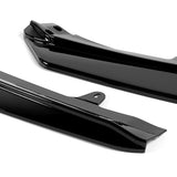 GT-Style For 2025 - 2027 Toyota Camry LE XLE Front Bumper Splitter Spoiler Lip 3PCS -Painted Black