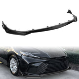 GT-Style For 2025 - 2027 Toyota Camry LE XLE Front Bumper Splitter Spoiler Lip 3PCS -Painted Black