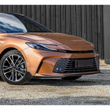 GT-Style For 2025 - 2026 Toyota Camry LE XLE Front Bumper Splitter Spoiler Lip 3PCS -Carbon Fiber Look
