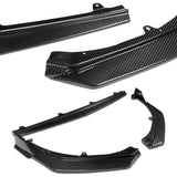 GT-Style For 2025 - 2026 Toyota Camry LE XLE Front Bumper Splitter Spoiler Lip 3PCS -Real Carbon Fiber