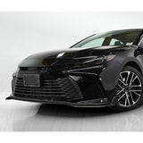 GT-Style For 2025 - 2026 Toyota Camry LE XLE Front Bumper Splitter Spoiler Lip 3PCS -Real Carbon Fiber