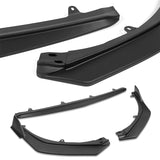 GT-Style For 2025 - 2027 Toyota Camry LE XLE Front Bumper Splitter Spoiler Lip 3PCS -Unpainted Matte Black
