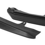 GT-Style For 2025 - 2027 Toyota Camry LE XLE Front Bumper Splitter Spoiler Lip 3PCS -Unpainted Matte Black
