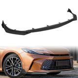 GT-Style For 2025 - 2027 Toyota Camry LE XLE Front Bumper Splitter Spoiler Lip 3PCS -Unpainted Matte Black