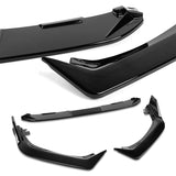 For 2025 - 2026 Honda Civic Sedan Hatchback Front Bumper Lip Spoiler Splitter -Painted Black