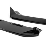 For 2025 - 2026 Honda Civic Sedan Hatchback Front Bumper Lip Spoiler Splitter -Painted Black