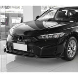 STP-Style For 2025 - 2026 Honda Civic Sedan Hatchback Front Bumper Lip Spoiler Splitter -Real Carbon Fiber