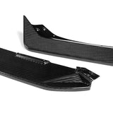STP-Style For 2025 - 2026 Honda Civic Sedan Hatchback Front Bumper Lip Spoiler Splitter -Real Carbon Fiber