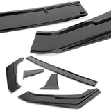 For 2023-2026 Honda Civic Type-R FL5 Front Bumper Lip Spoiler Splitter -Painted Black
