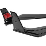 For 2023-2026 Honda Civic Type-R FL5 Front Bumper Lip Spoiler Splitter -Painted Black