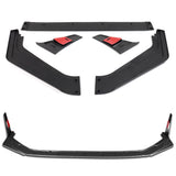 For 2023-2026 Honda Civic Type-R FL5 Front Bumper Lip Spoiler Splitter -Carbon Fiber Look