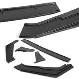 For 2023-2026 Honda Civic Type-R FL5 Front Bumper Lip Spoiler Splitter -Unpainted Black