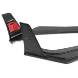 For 2023-2026 Honda Civic Type-R FL5 Front Bumper Lip Spoiler Splitter -Unpainted Black