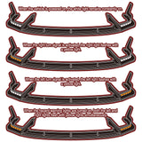 CS-Style For 2022 - 2025 Subaru WRX Front Bumper Lip Splitter With LED Sequential Light -Painted Black