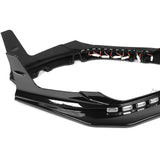 CS-Style For 2022 - 2025 Subaru WRX Front Bumper Lip Splitter With LED Sequential Light -Painted Black