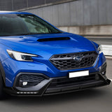 CS-Style For 2022 - 2025 Subaru WRX Front Bumper Lip Splitter With LED Sequential Light -Carbon Fiber Look