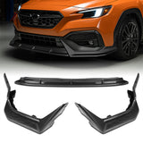 CS-Style For 2022 - 2025 Subaru WRX Front Bumper Lip Splitter -Carbon Fiber Look
