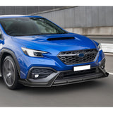 CS-Style For 2022 - 2025 Subaru WRX Front Bumper Lip Splitter -Unpainted Matte Black