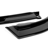 STP-Style For 2018 - 2020 Toyota Camry SE / XSE Front Bumper Lip -Painted Black