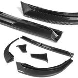 STP-Style For 2018 - 2020 Toyota Camry SE / XSE Front Bumper Lip -Carbon Fiber Look