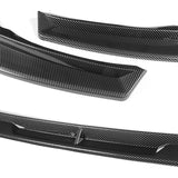 STP-Style For 2021 2022 2023 2024 Toyota Camry SE XSE Front Bumper Lower Lip Splitter -Carbon Fiber Look